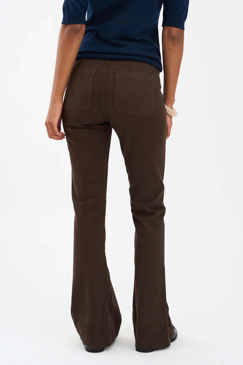 Ann Charlotte Jeans Wash Sava Espresso Brown 32" - Image 4