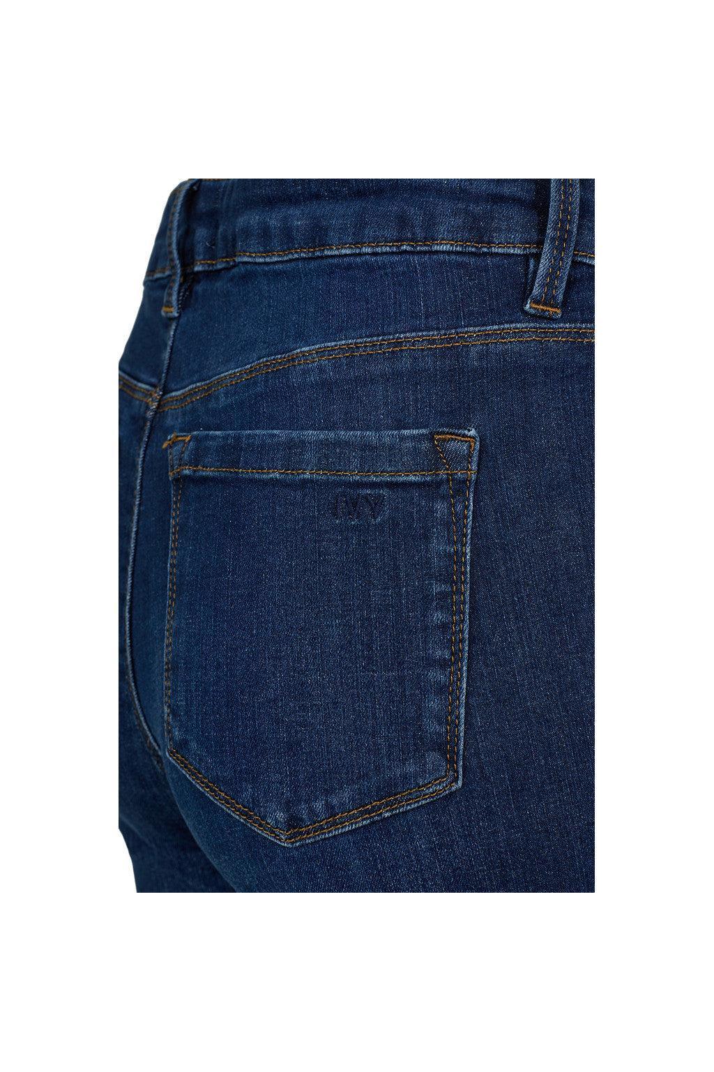 Alexa Cropped Earth Jeans Wash Cayenne - Image 3