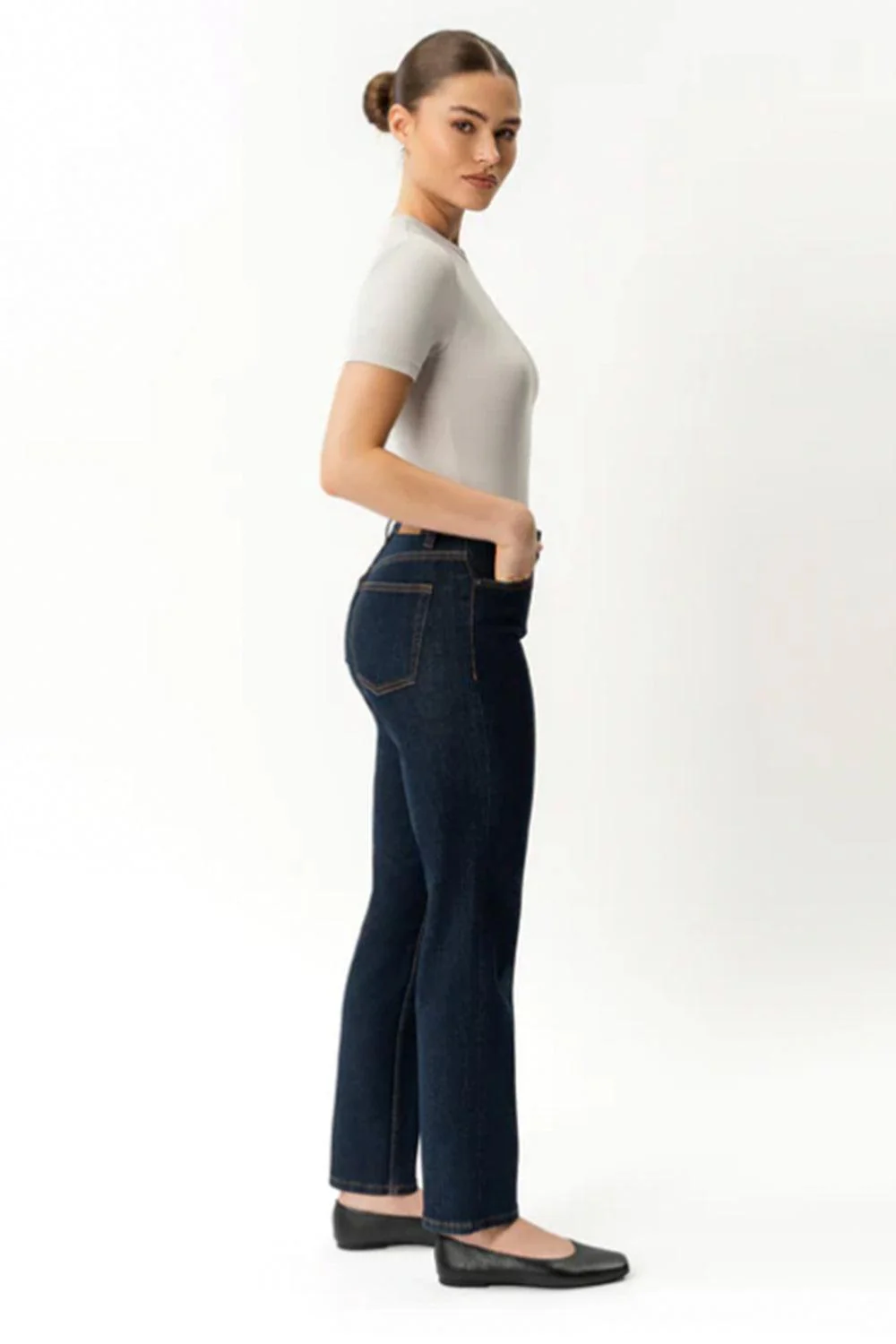 Slim ComfortDenim dk blue jeans 30" - Image 5