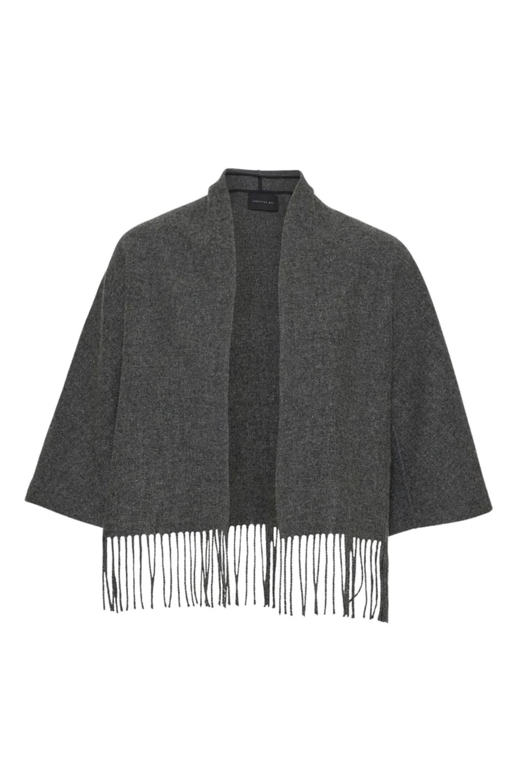 Keyla Lambswool Jacket Jackets dk. Grey mel