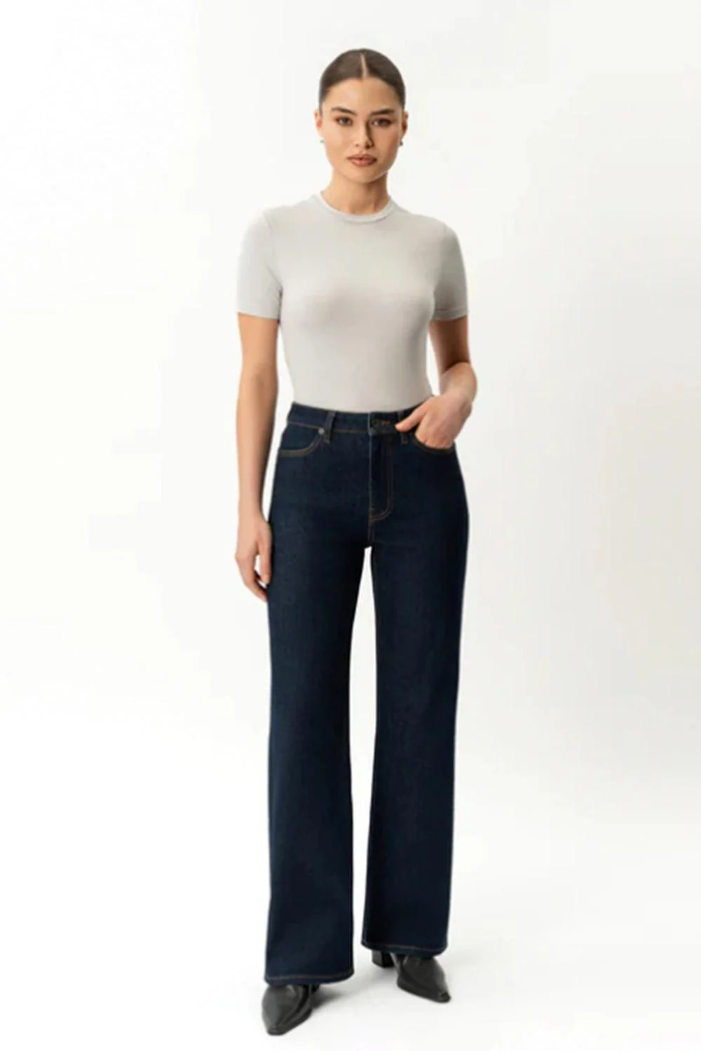 Relaxed ComfortDenim Jeans 30" Dark Blue