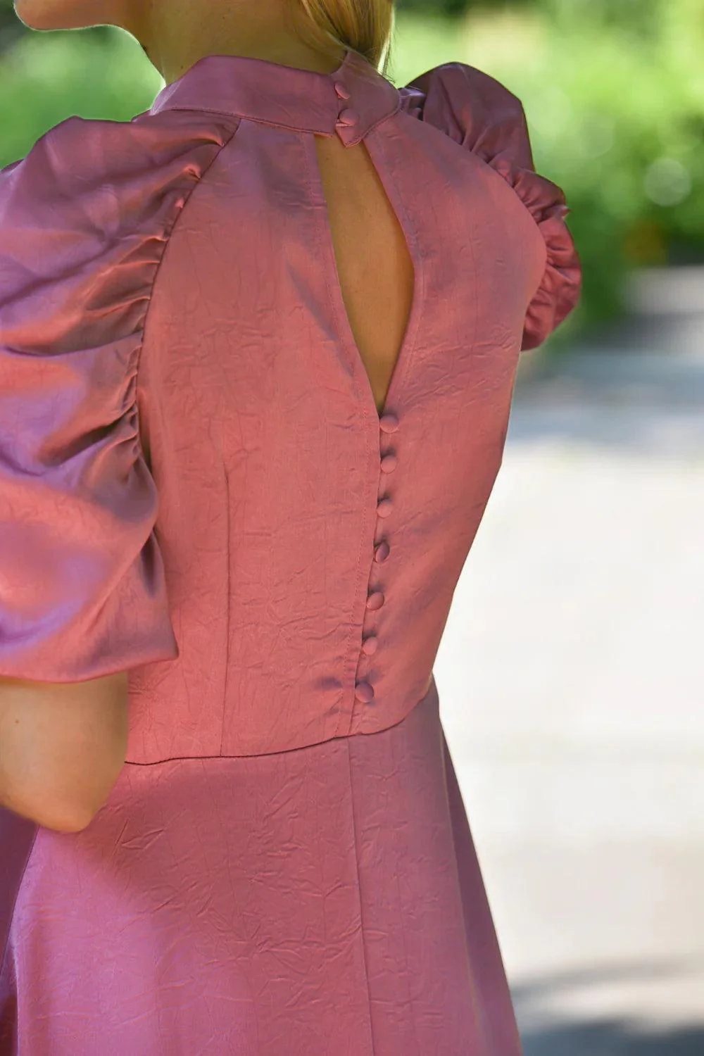 Rutina Dress Old rose - Image 4