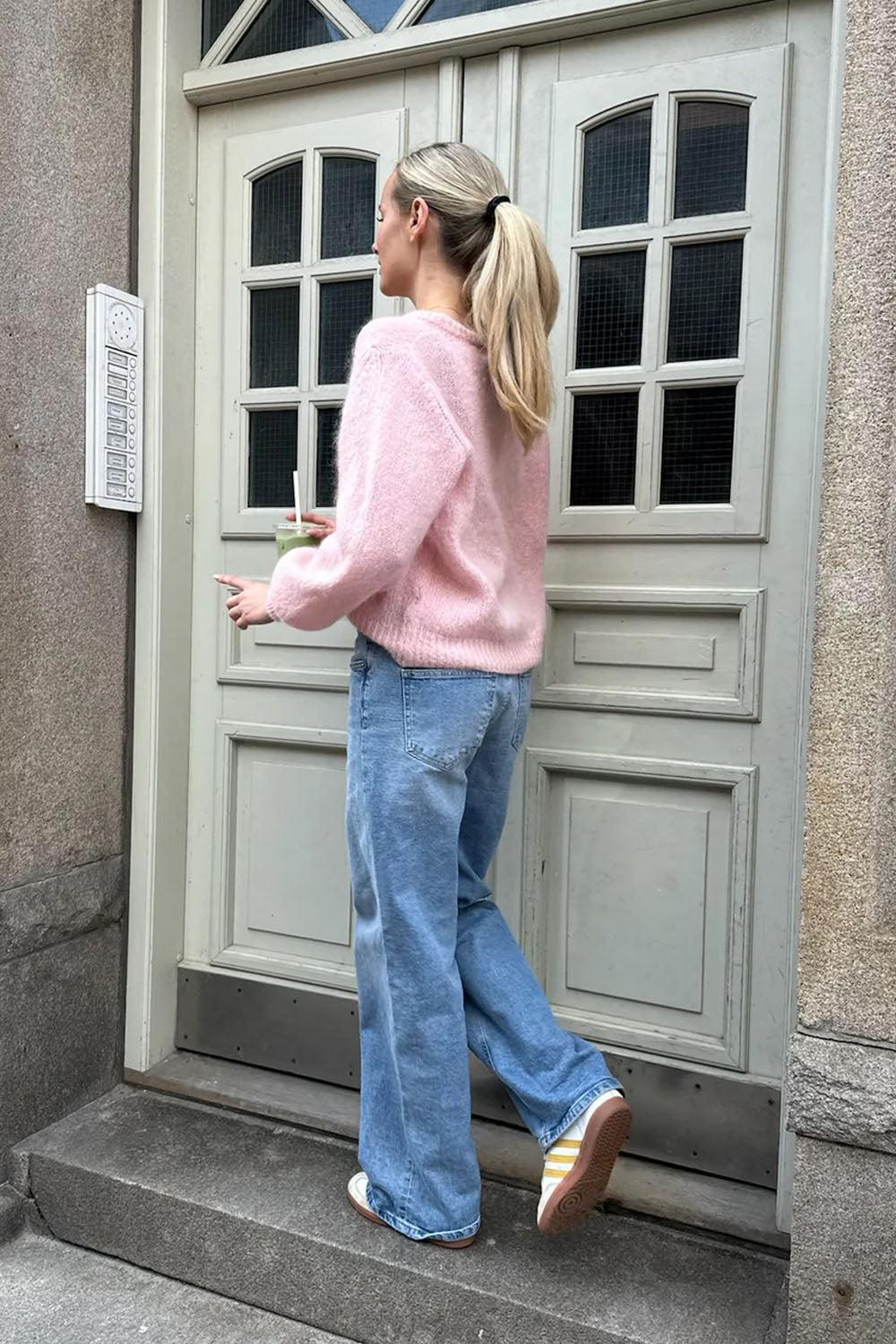 IdaIC Cardigan Light Pink - Image 2