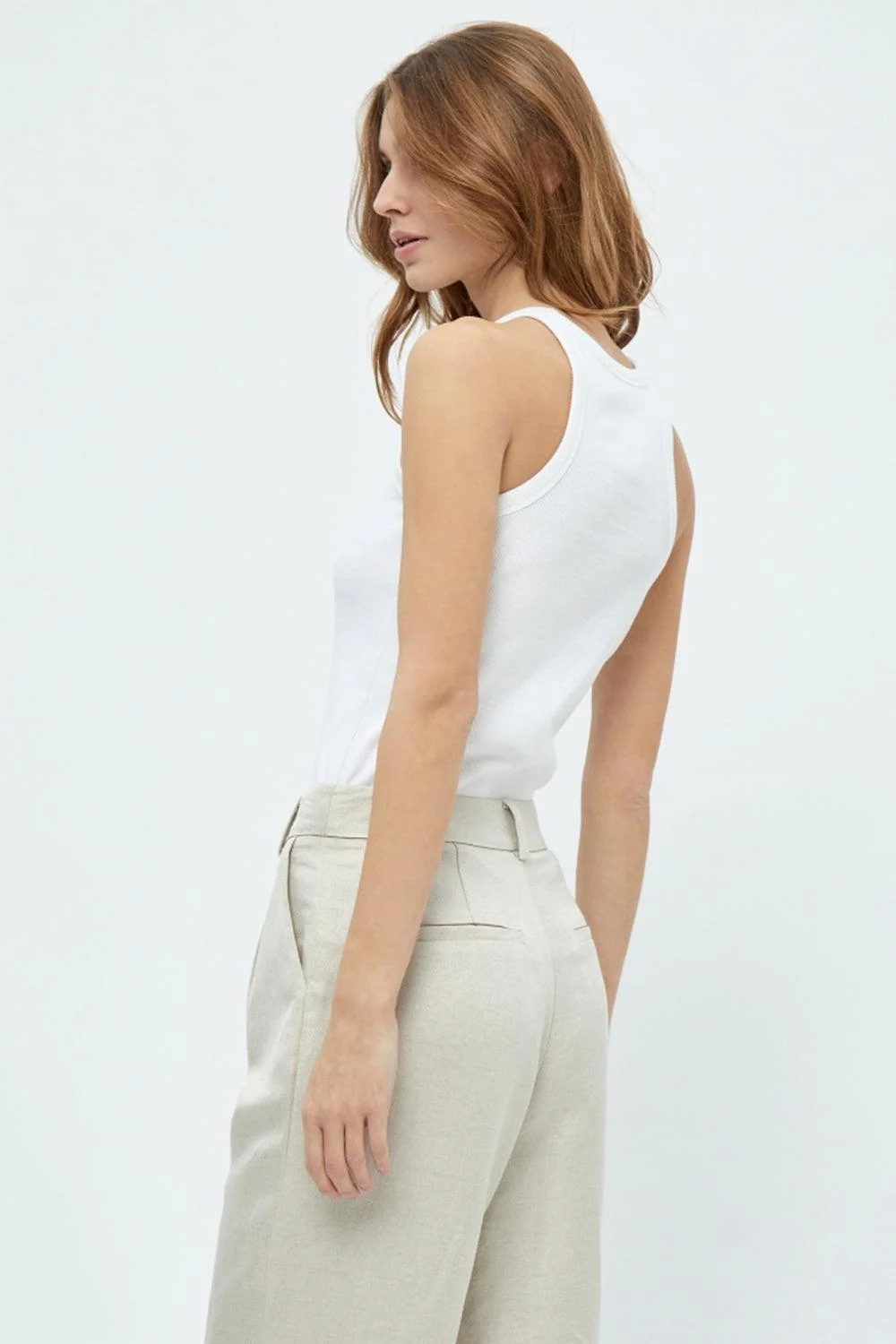 Maluna GOTS Rib Top White - Image 4