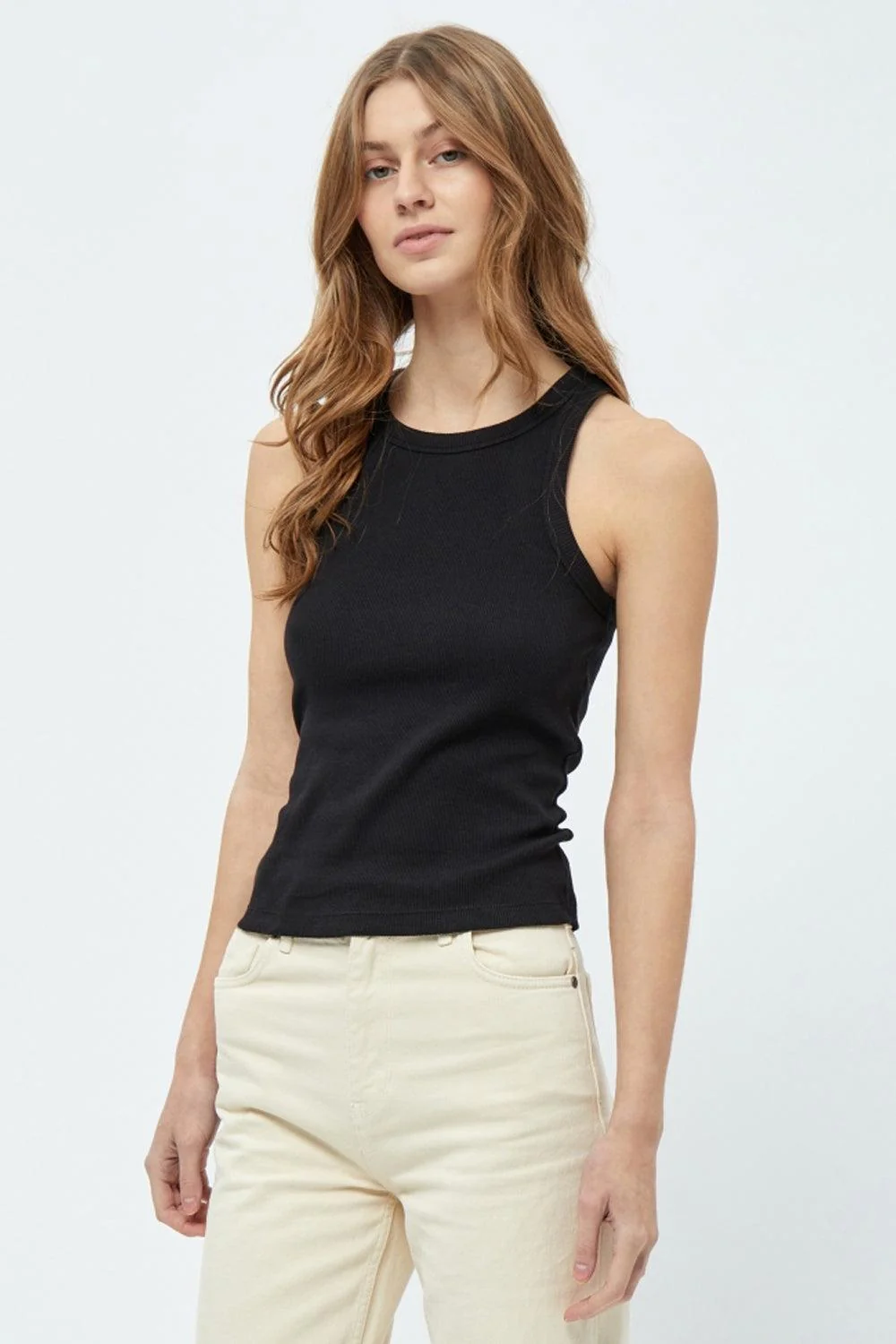 Maluna GOTS Rib Top Black - Image 2