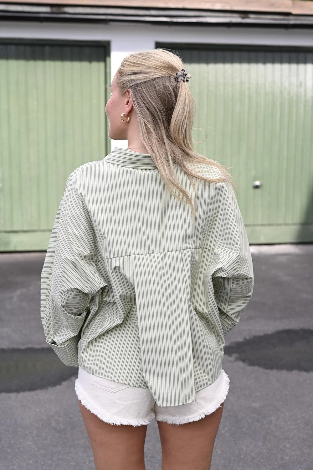 Atari Shirt Sage Stripe - Image 2