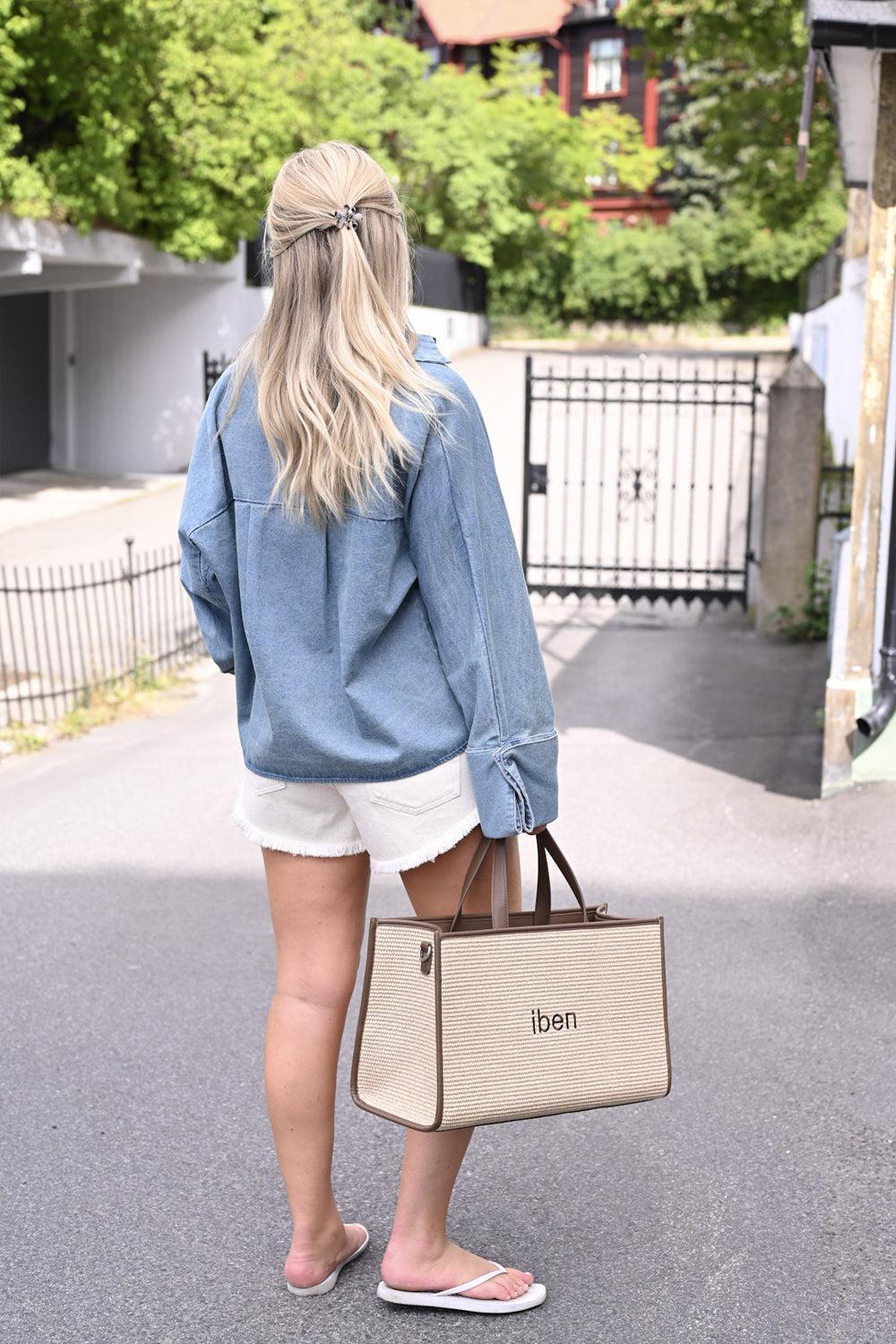 Atari Denim Shirt Chambray Blue - Image 3