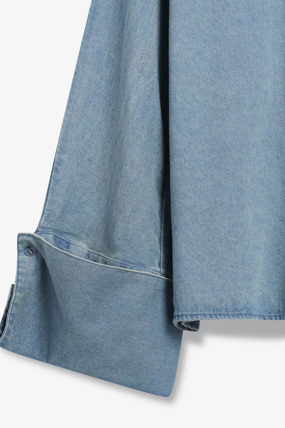 Atari Denim Shirt Chambray Blue - Image 5