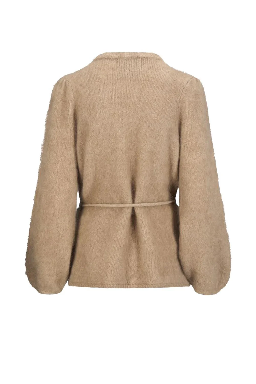 Fredrikke Chunky Cardigan Hazel Beige - Image 3