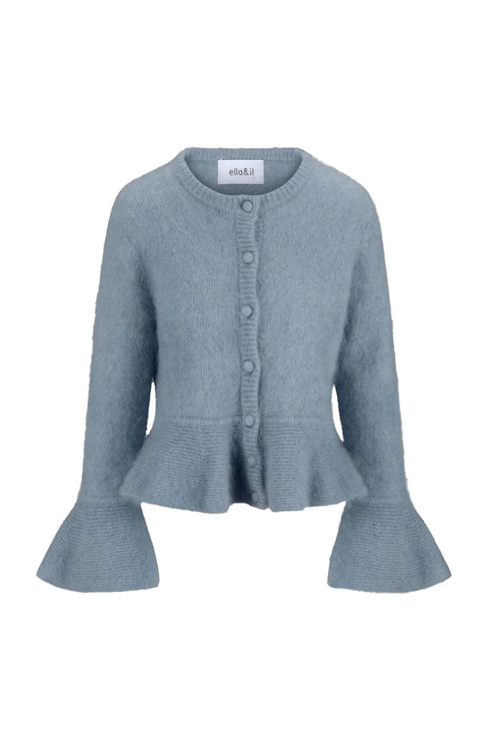 Maren Chunky Cardigan Denim Blue