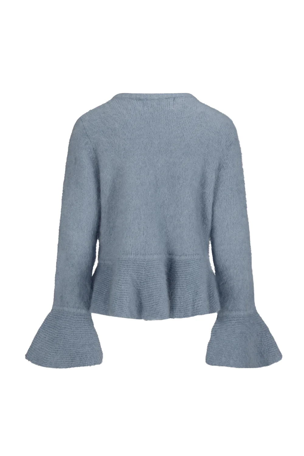 Maren Chunky Cardigan Denim Blue - Image 2