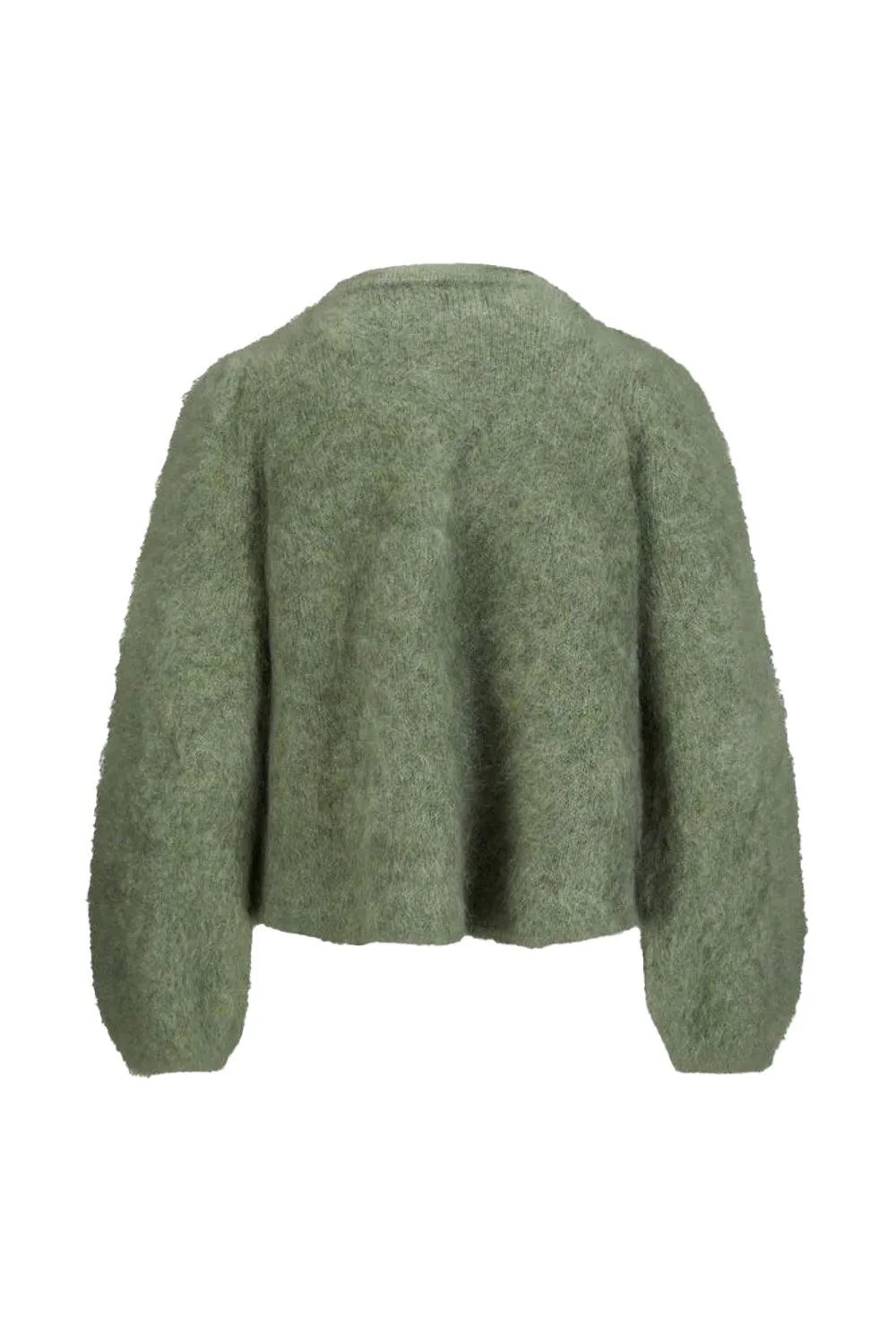 Amelia Chunky Cardigan Sage green - Image 4