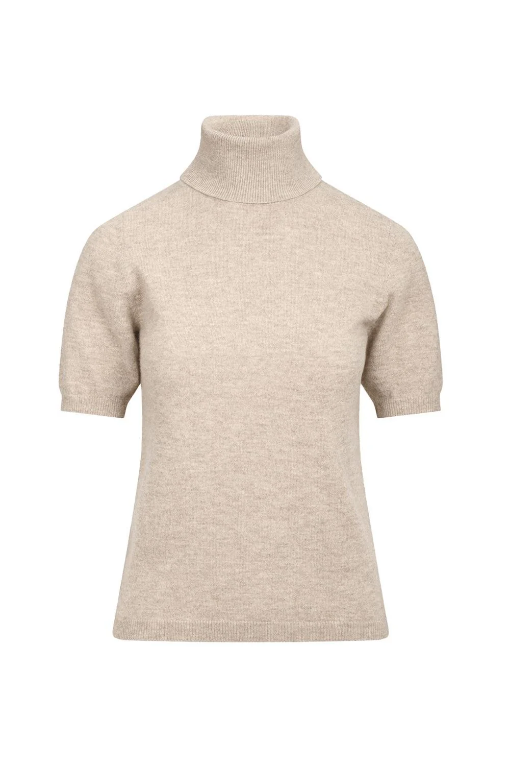 Mertina SS Turtleneck Light sand