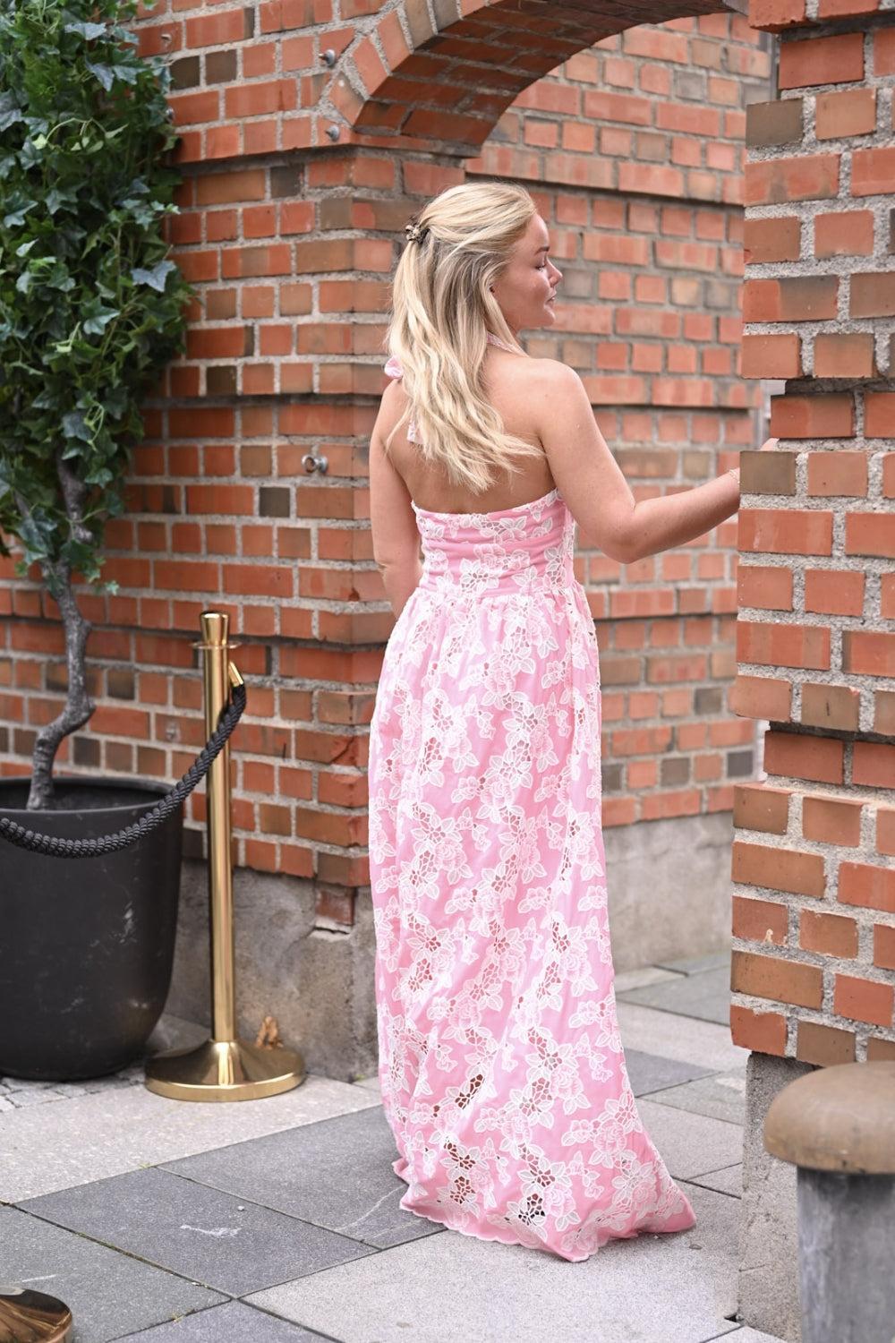 Evelyn maxi dress Blush Floral - Image 3