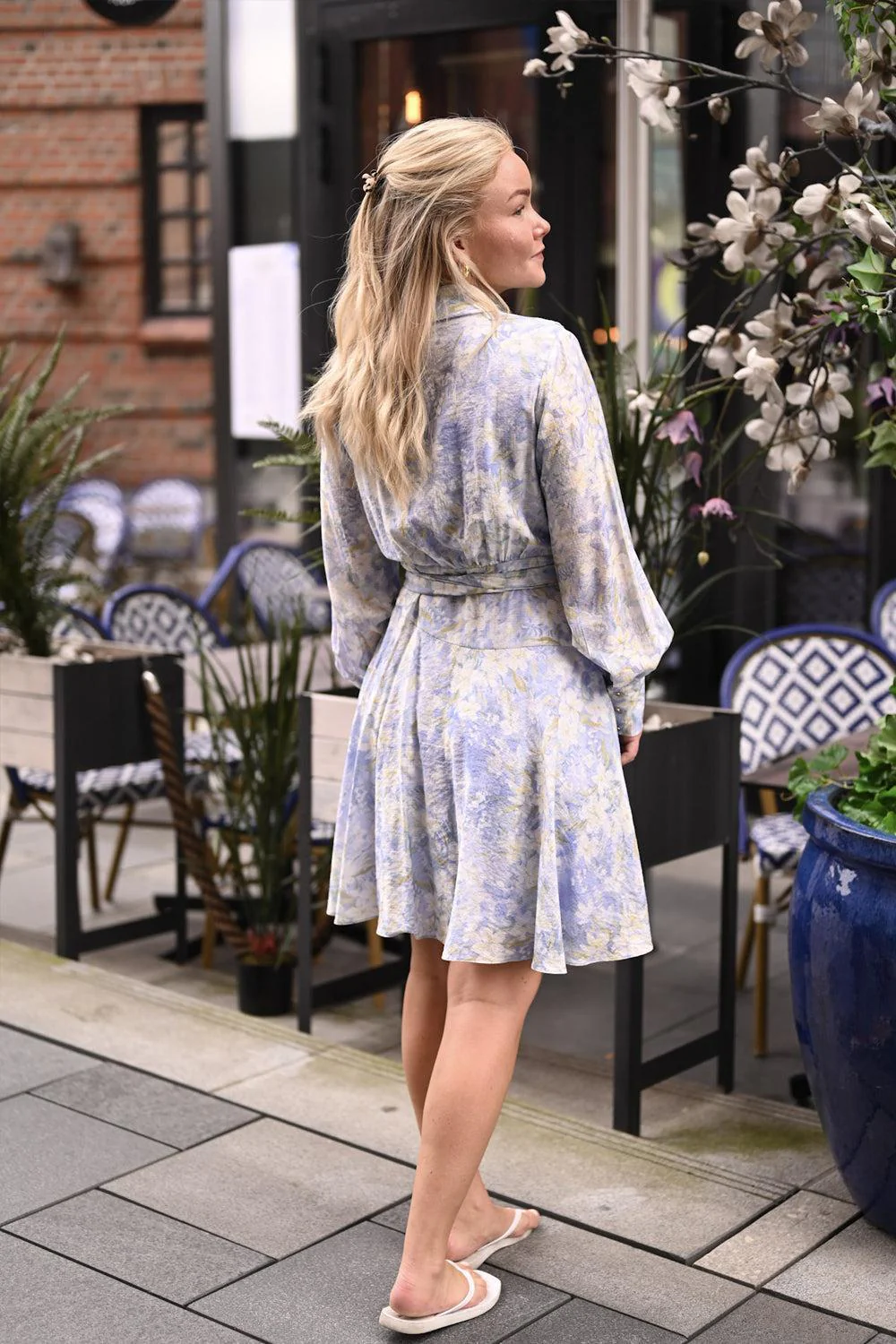 Iza Mini Dress Wisteria Kiss - Image 3