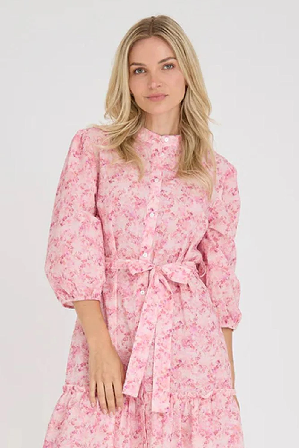 Kate Long Dress Rose/hot pink - Image 4