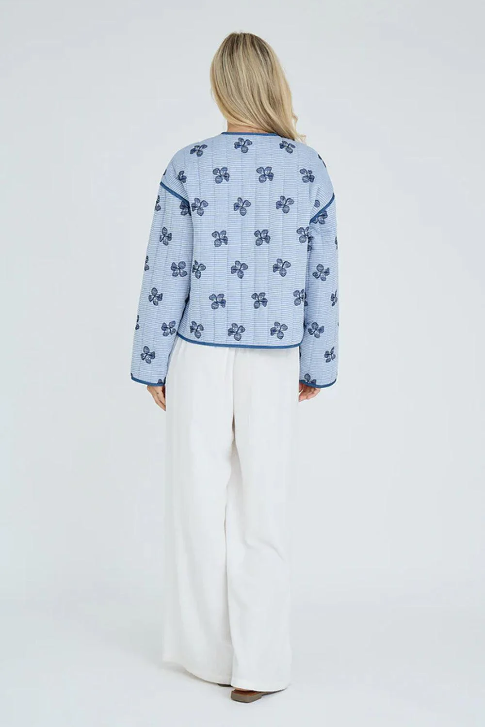 Fina Jacket blue/off white - Image 4