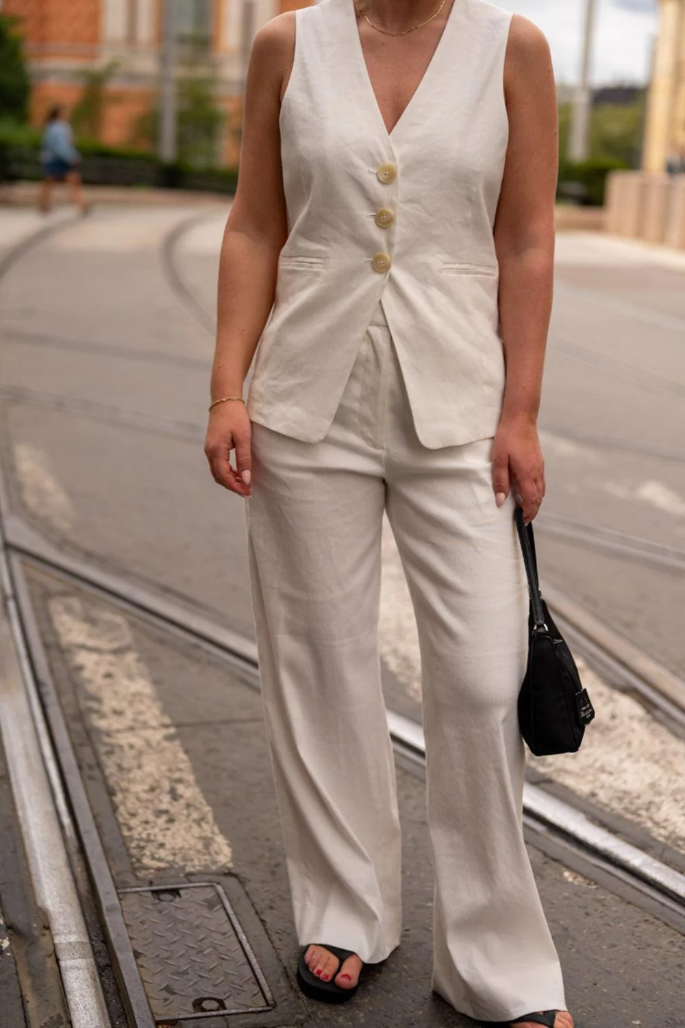 Ira Pants Light Sand - Image 4