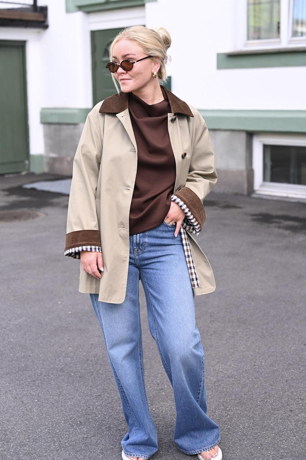 Fiora Cotton Twill Olive - Image 2