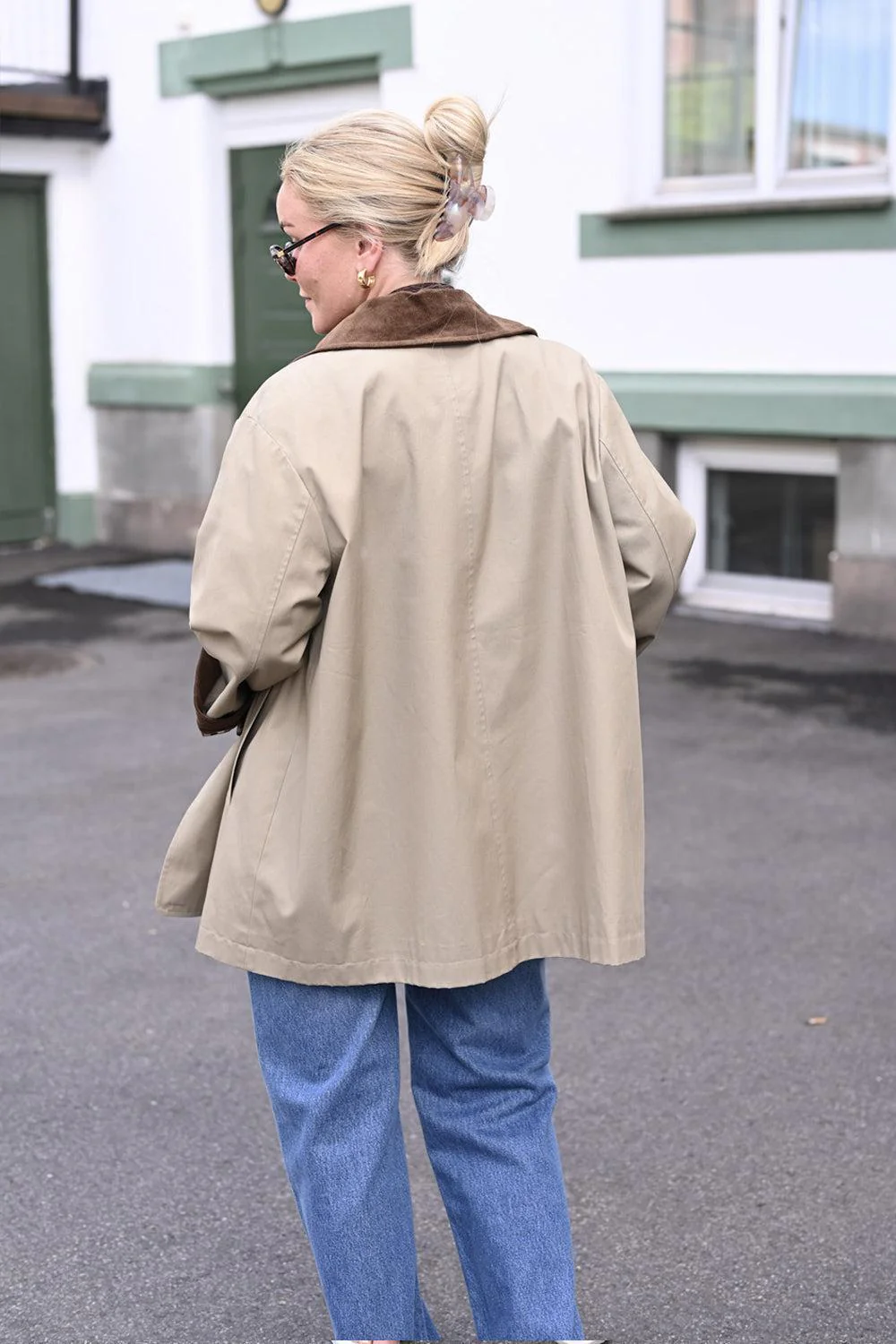 Fiora Cotton Twill Olive - Image 4