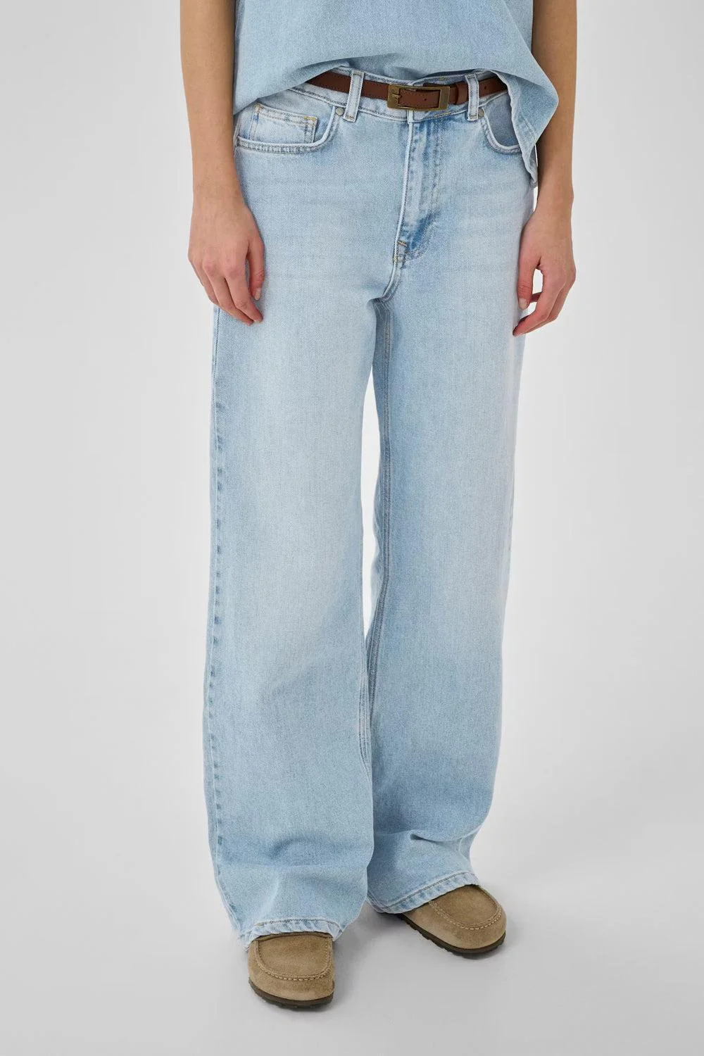 The Louis High Wide 32" Ligh Blue wash - Image 3