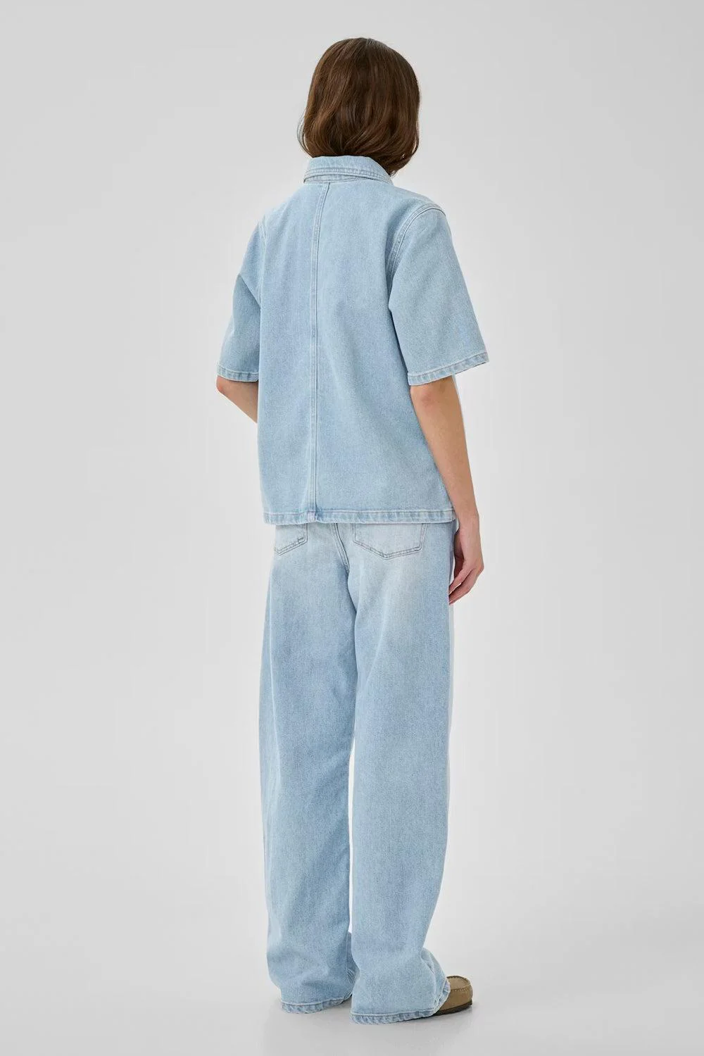 The Louis High Wide 32" Ligh Blue wash - Image 4