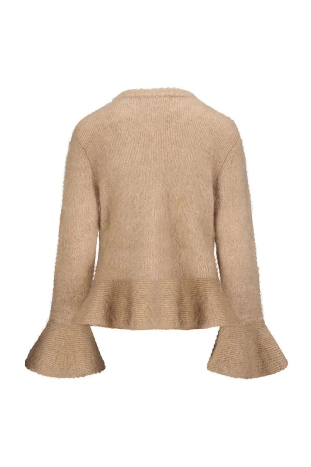 Maren Chunky Cardigan Hazel Beige - Image 2