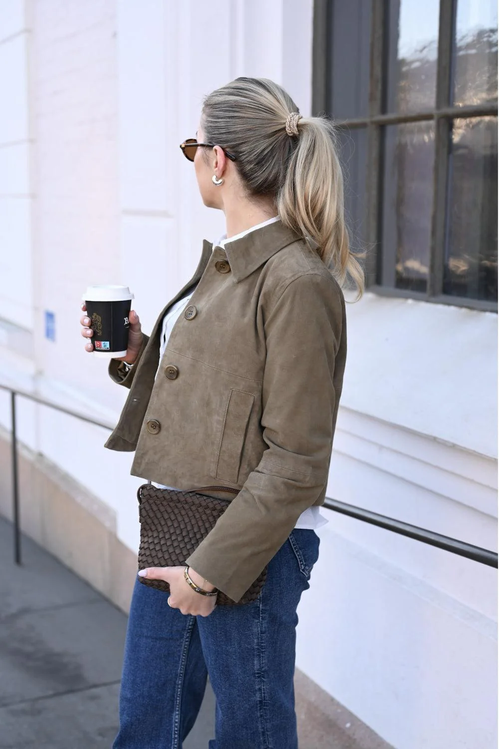 PetraMW Suede Jacket Capers - Image 2