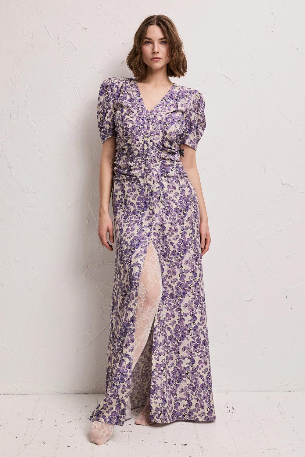 Peyton Agnes Lavender Dress - Image 2