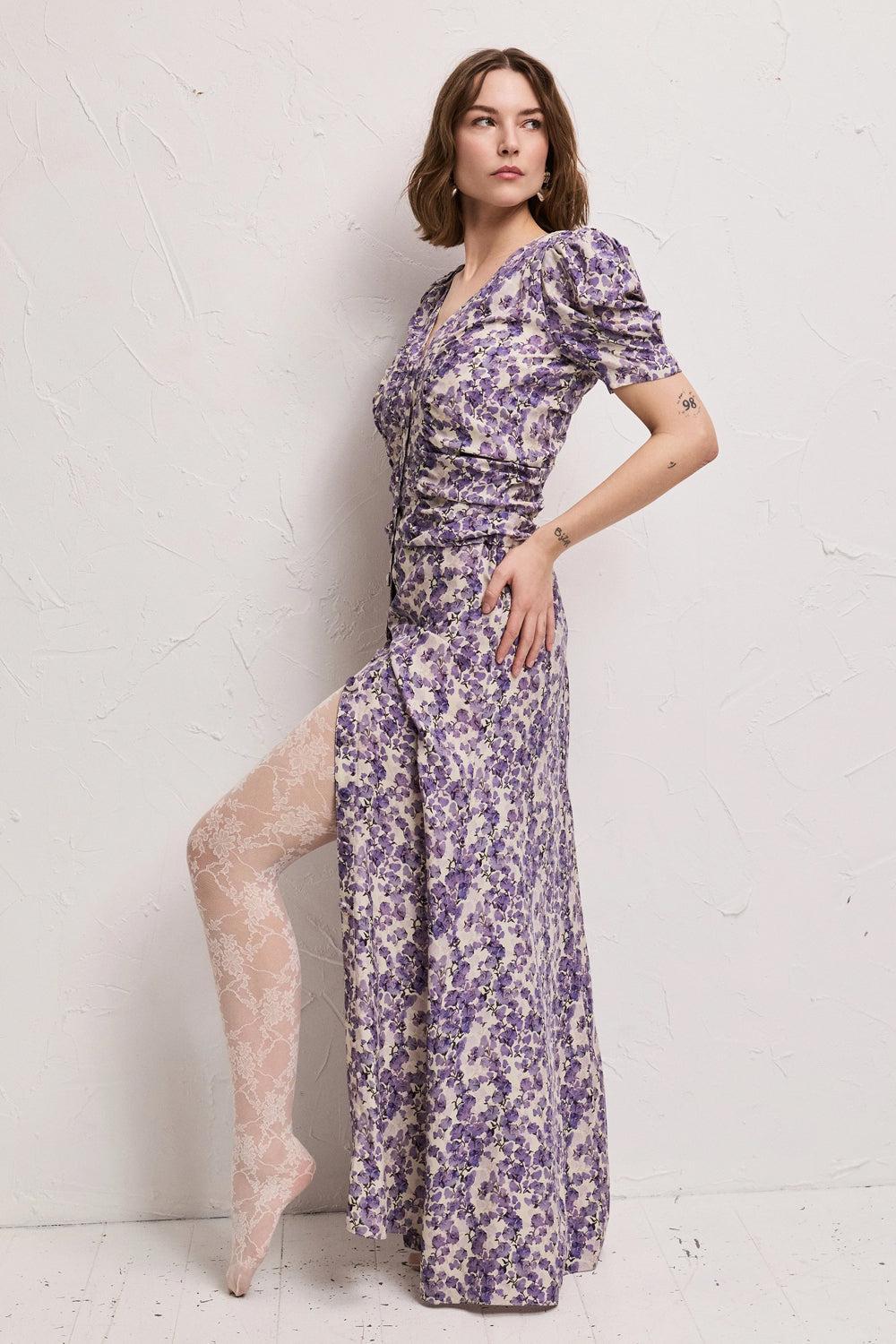 Peyton Agnes Lavender Dress - Image 3