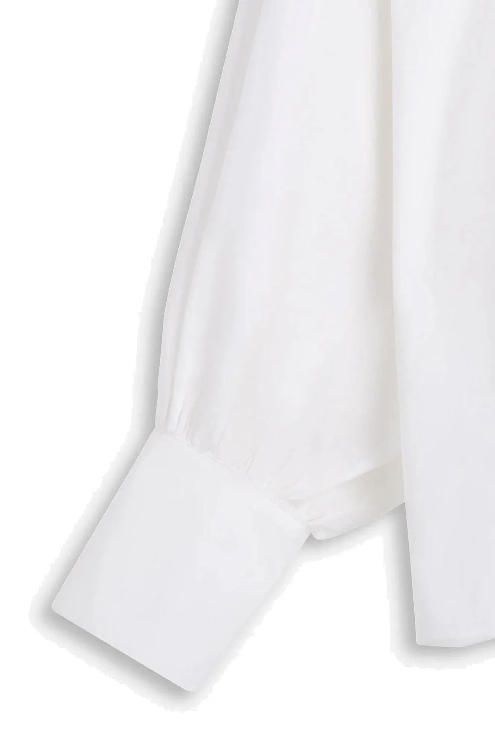 Muse Poplin Shirt White - Image 6