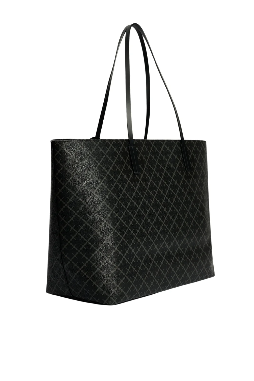 Abi printed Tote Bag Charcoal - Image 2