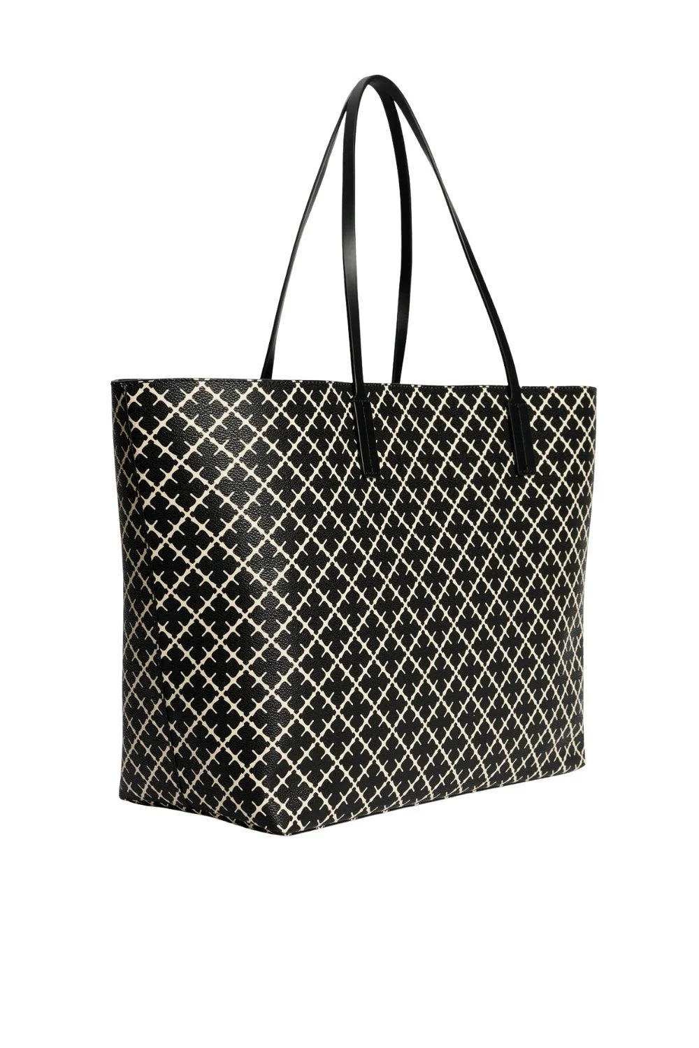 Abi printed Tote Bag Black - Image 2