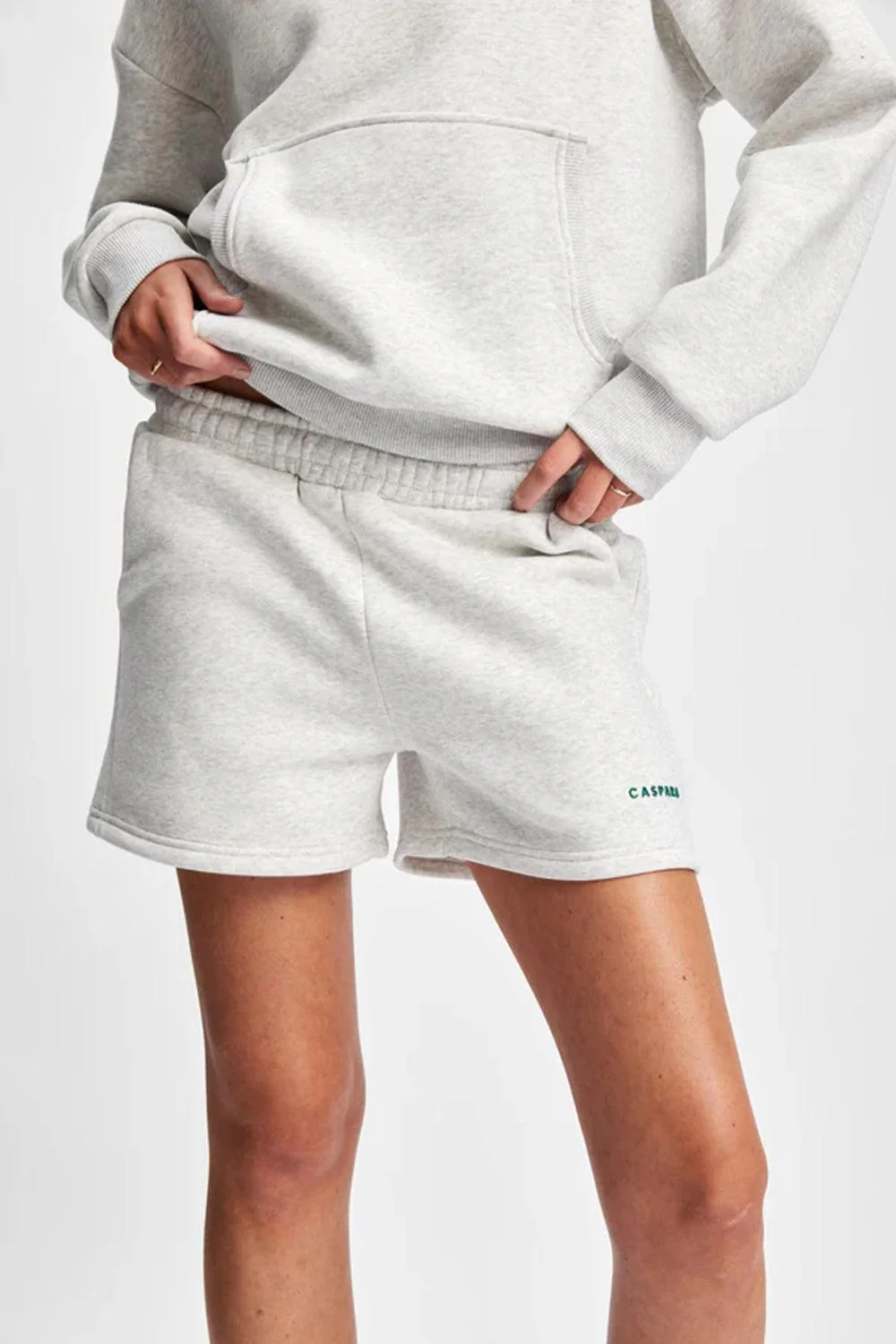 W. Pollux Jogg Shorts Grey Melange - Image 3