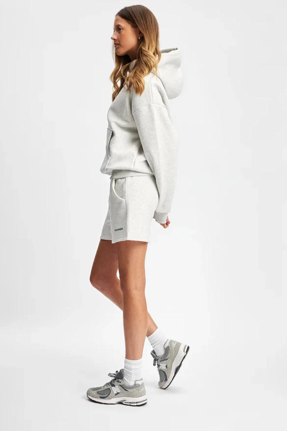 W. Pollux Jogg Shorts Grey Melange - Image 4