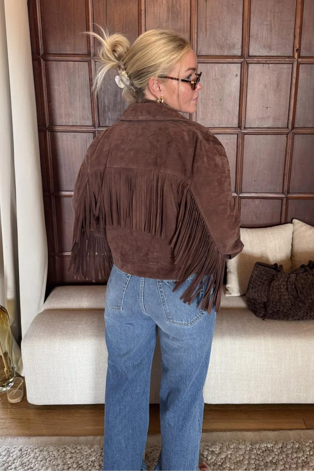 SUE Goat Suede Sturdy Marrone - Image 3