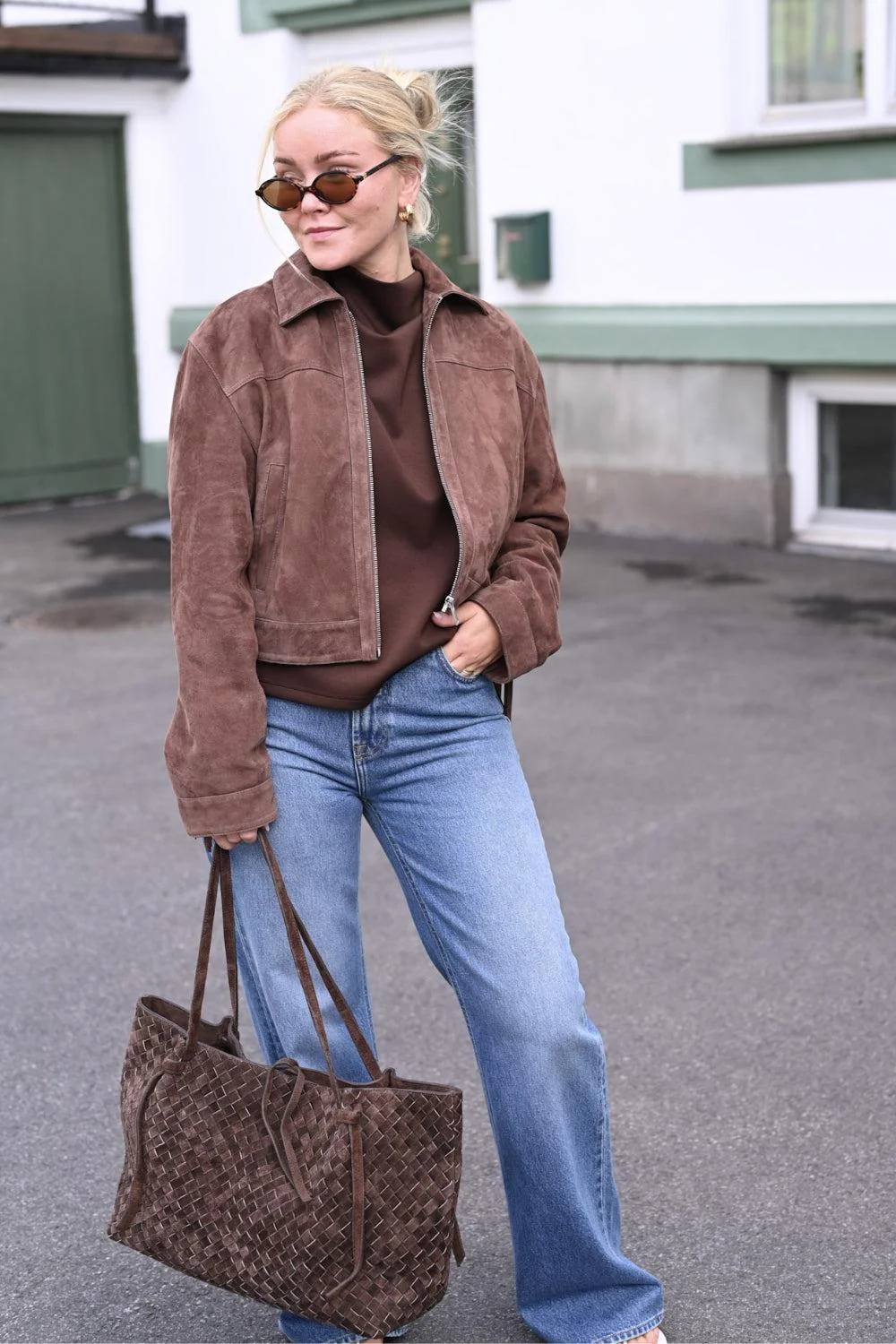SUE Goat Suede Sturdy Marrone - Image 4