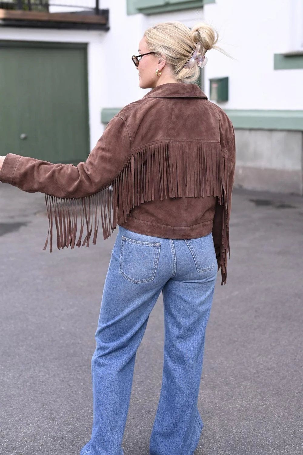 SUE Goat Suede Sturdy Marrone - Image 5