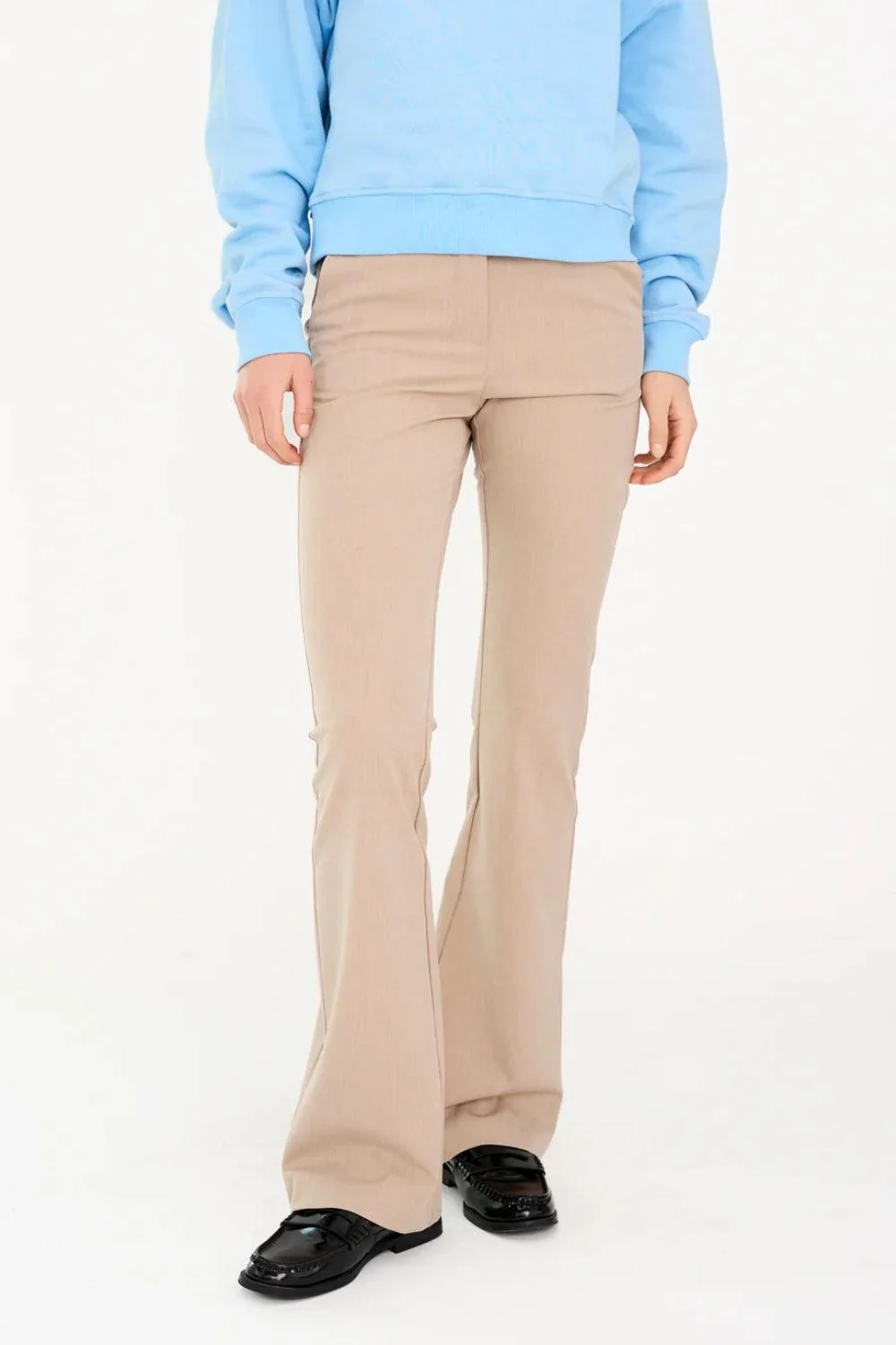 Andrea Flare Pant Beige 32" - Image 3