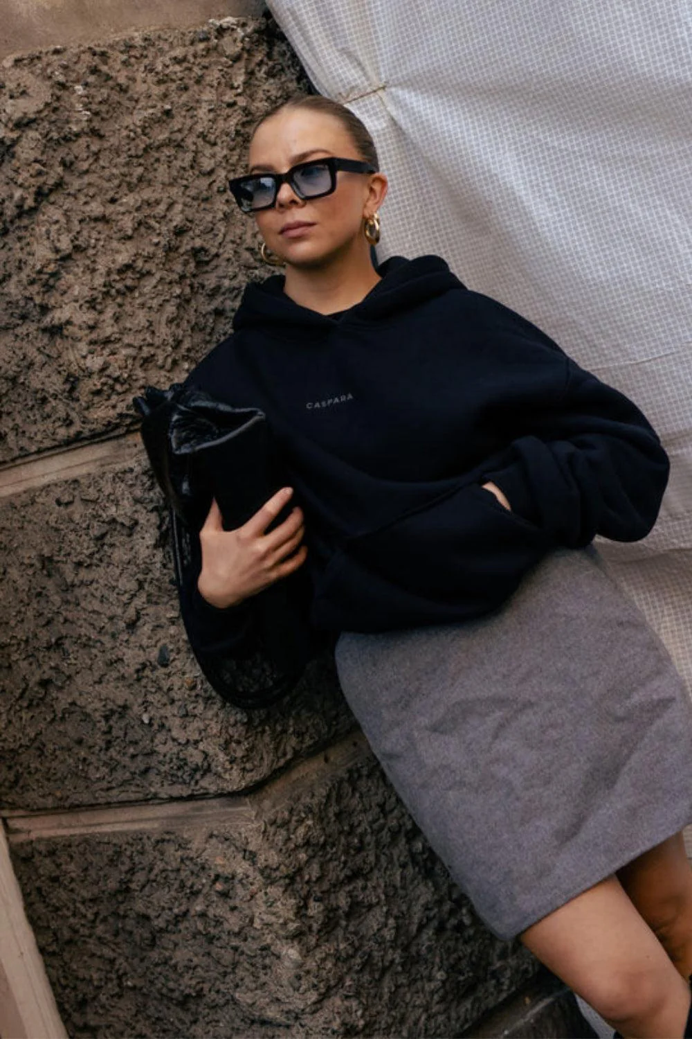W. Pollux Hoodie Black - Image 3