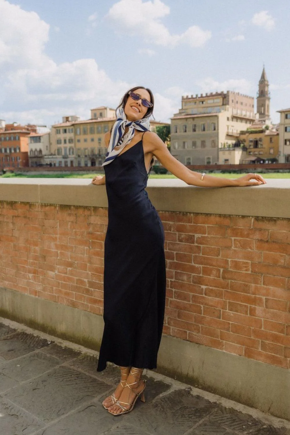 Chiarina Dress Navy - Image 4