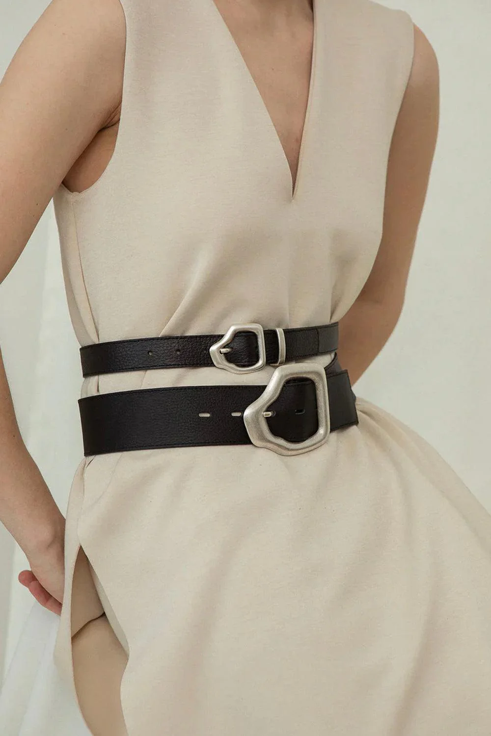 Ako Mini Belt Black Silver - Image 2