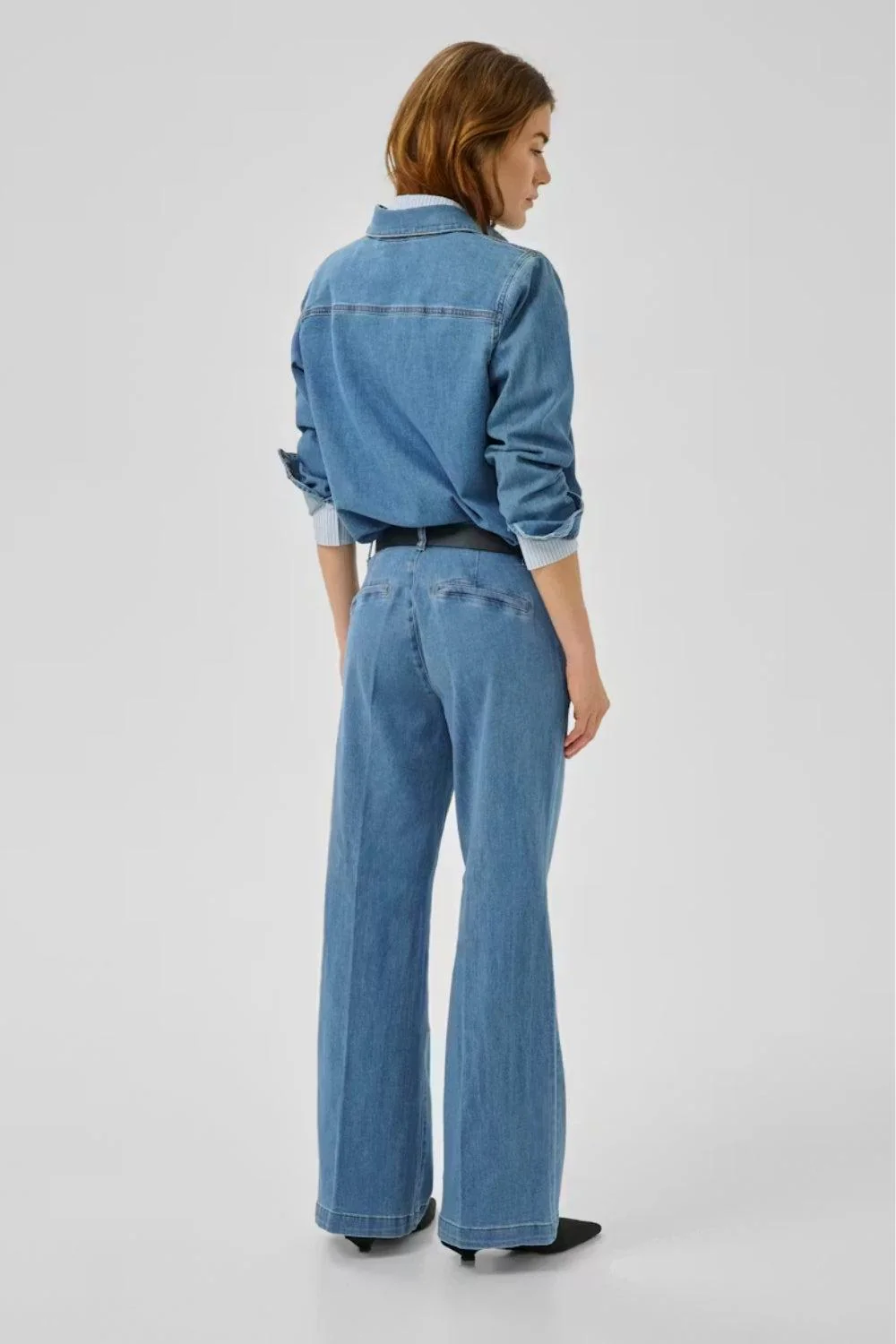 Lara pant medium blue "32" - Image 3