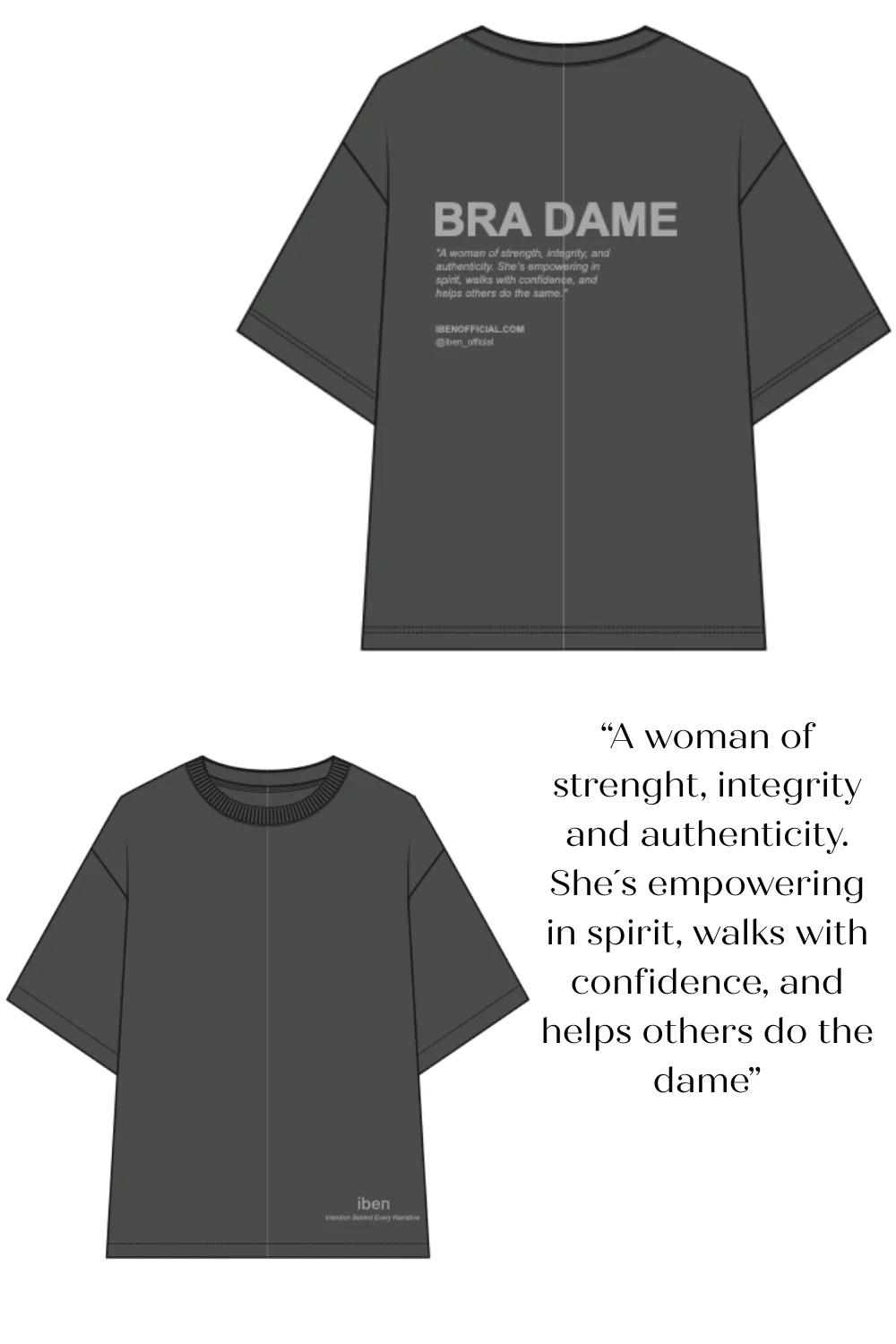 BRA DAME TEE Orchid Brown - Image 5