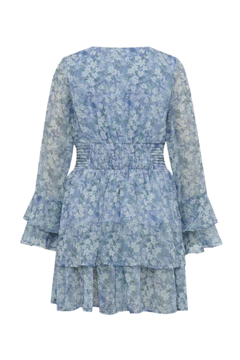 Florella Short Dress Blue - Image 2