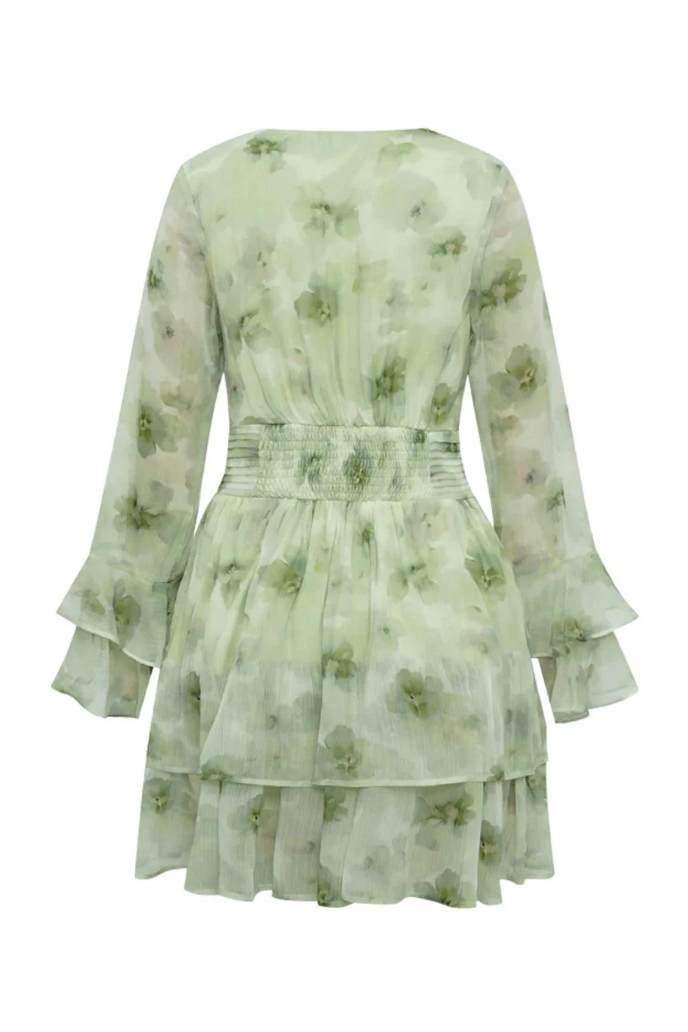 Florella short dress Dusty green - Image 2
