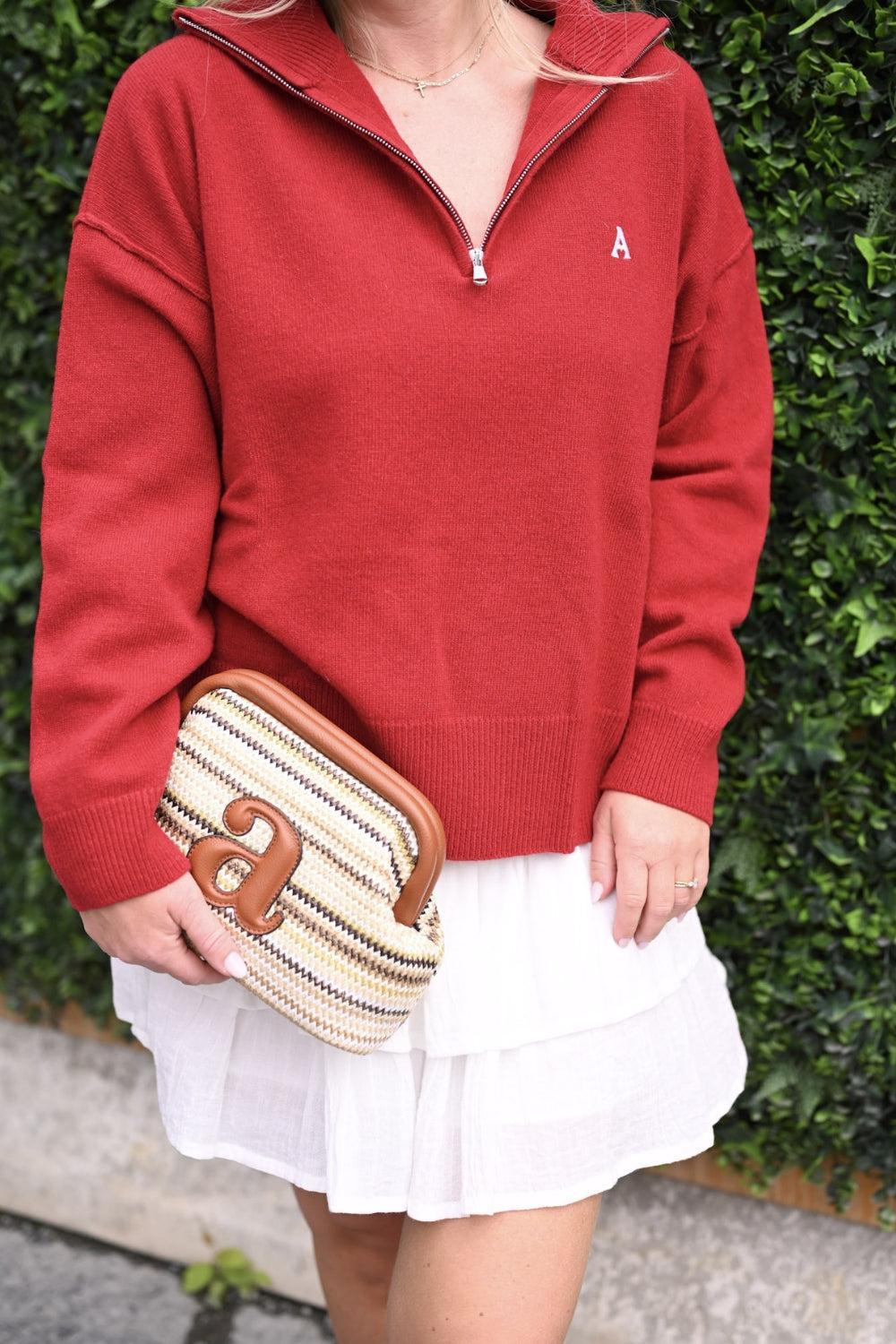 Hannah Sweater Red - Image 3