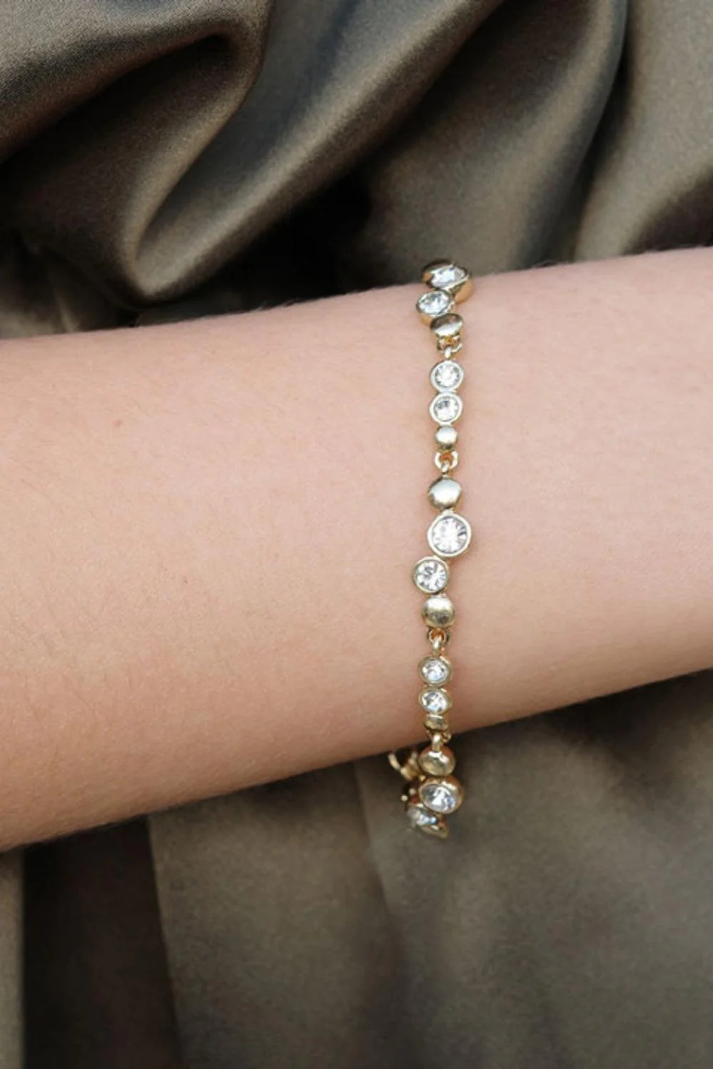 bracelet sweet droplets w/crystal - Image 2