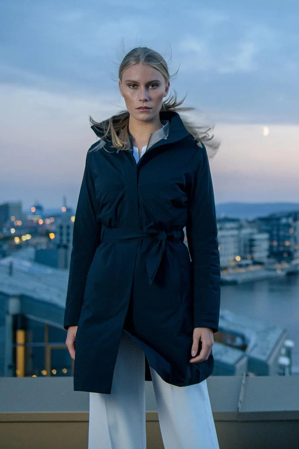 Elektra Coat Black Storm - Image 4