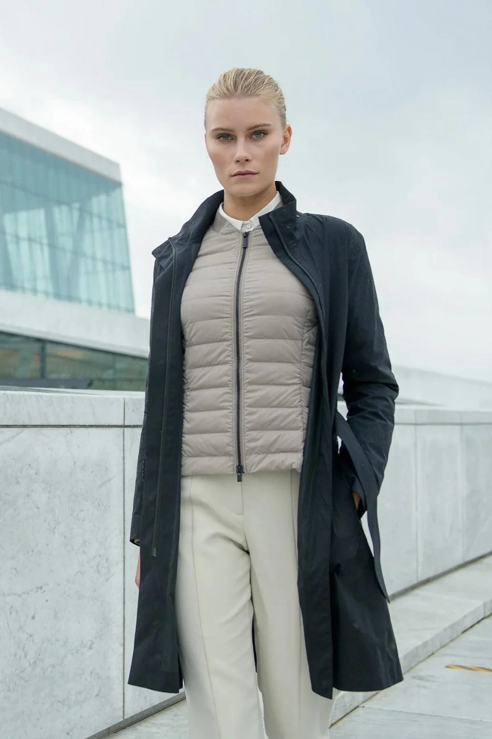 Elektra Coat Black Storm - Image 5